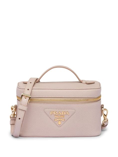 prada logo-plaque leather mini-bag|authenticate Prada bag.